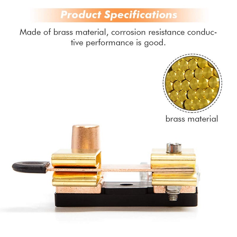 A ABIGAIL Top Post Negative Battery Disconnect Switch 12V / 24V 250/750 Amps Knife Blade Isolator Power Cutoff Switch for Marine Car Boat RV ATV (Horizontal and Vertical) - Image 2